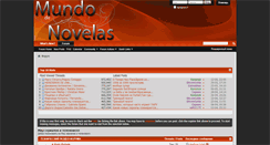 Desktop Screenshot of forum.mundonovelas.net